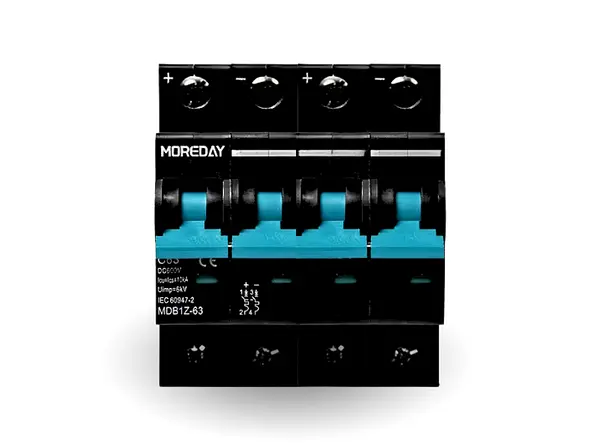 Breaker Dc 4p 100v 20a-25a Moreday