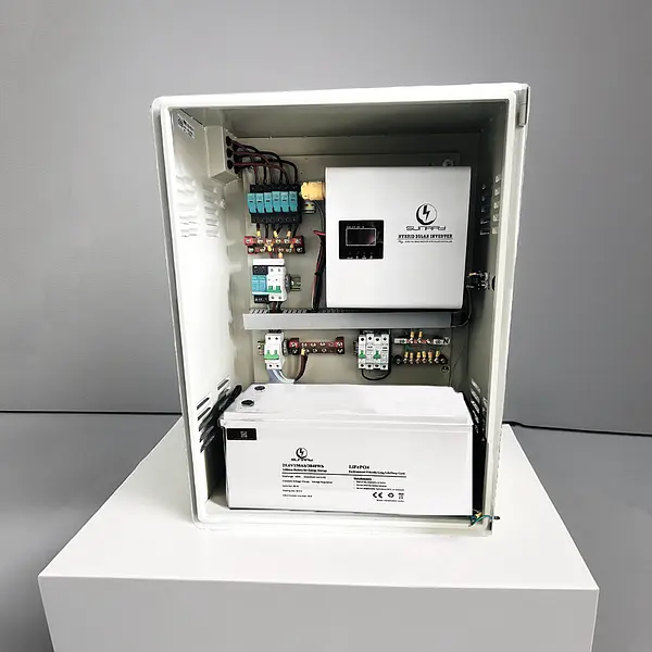 Kit Solar Hibrido Off Grid 1500w